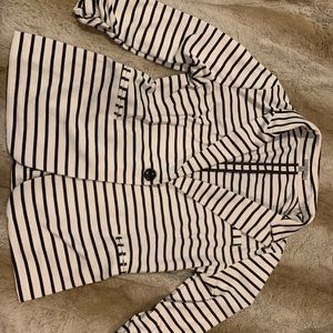 Striped blazer
